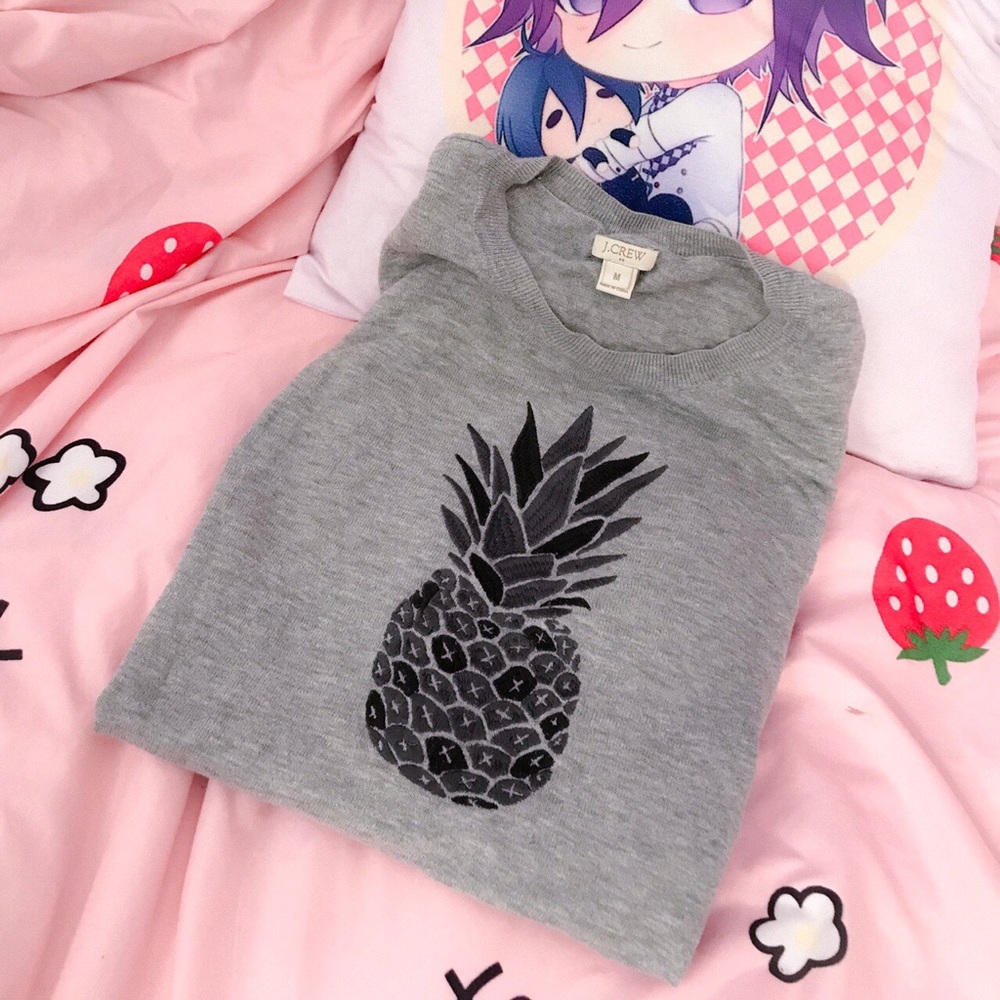 J.Crew Pineapple Sweater